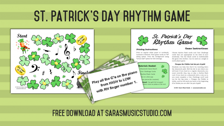 St. Patrick’s Day Rhythm Game