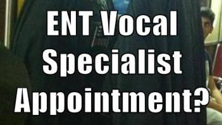 When to See a Vocal Specialist