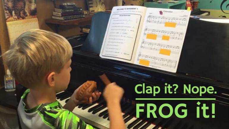 Clap it? Nope – FROG it!