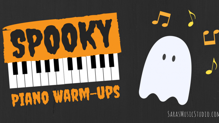 Halloween PIANO Warm-Ups to Spook Up Your Studio!