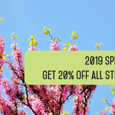 2019 Spring Sale Ends March 31st!