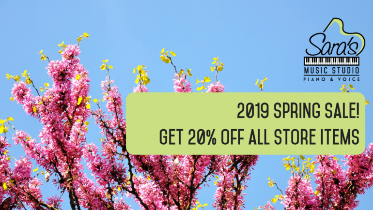 2019 Spring Sale Ends March 31st!