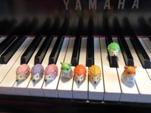 D major scale, iwako erasers, piano lessons