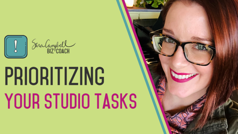 Ditch the To-Do List and Start Prioritizing in Your Studio