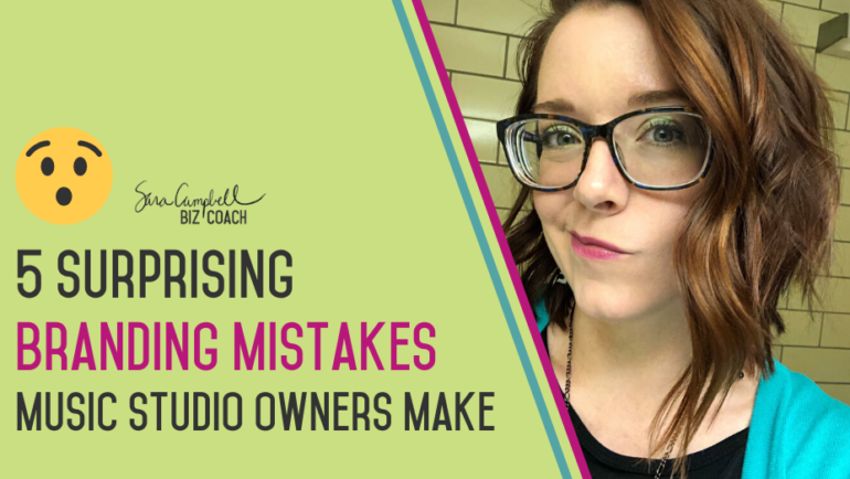 5 Surprising Branding Mistakes Music Studio Owners Make