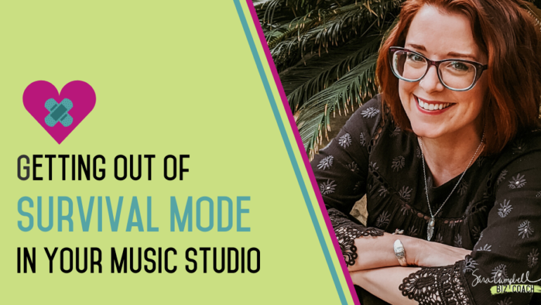 Getting Out of Survival Mode in Your Music Studio